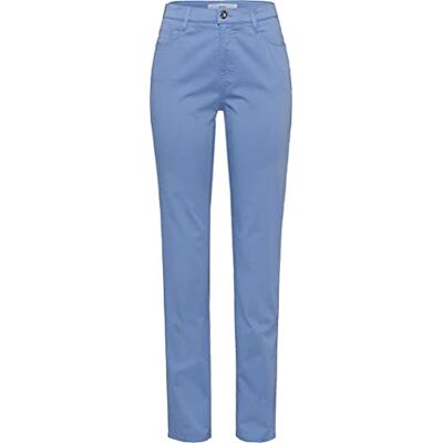 Brax Dames Mary Smart Cotton Broek, hemelsblauw, 26W / 32L Brax Dames Mary Smart Cotton Broek, hemelsblauw, 26W / 32L