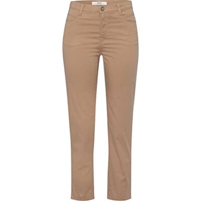 Brax Damesstijl Mary S ultralight Organic Cotton verkort Jeans, beige (Bast 54), 26W x 30L Brax Damesstijl Mary S ultralight Organic Cotton verkort Jeans, beige (Bast 54), 26W x 30L
