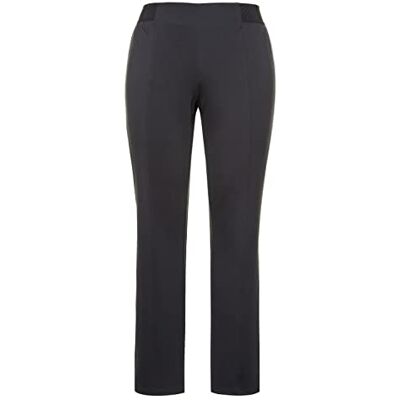 Ulla Popken Damesmaten, zakelijke broek, bodyforming, Sophie broek, antraciet, 36W / 32L Ulla Popken Damesmaten, zakelijke broek, bodyforming, Sophie broek, antraciet, 36W / 32L