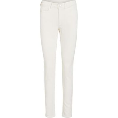 VILA Visarah Rw Skinny Jeans White Emy-Noos, wit, denim, S / 32L VILA Visarah Rw Skinny Jeans White Emy-Noos, wit, denim, S / 32L