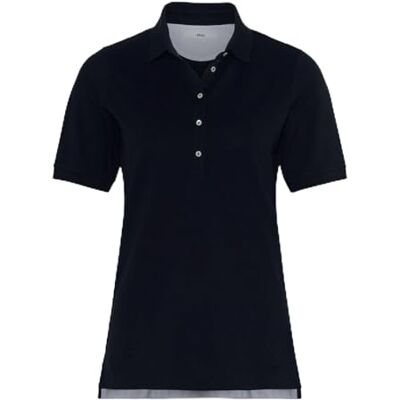 Brax Style Cleo poloshirt effen in piqué-kwaliteit, 22 Navy, 42 Brax Style Cleo poloshirt effen in piqué-kwaliteit, 22 Navy, 42