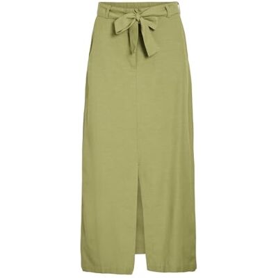VILA Viprisilla Midi Pencil Skirt, sage, 36 VILA Viprisilla Midi Pencil Skirt, sage, 36
