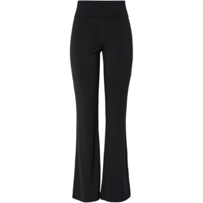 PIECES Pcmaliva Flared Pants JRS Noos Bc, zwart, M PIECES Pcmaliva Flared Pants JRS Noos Bc, zwart, M