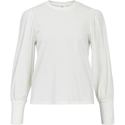 Object Vrouwen OBJCAROLINE L/S TOP NOOS shirt met lange mouwen, Cloud Dancer, S, cloud dancer, S Object Vrouwen OBJCAROLINE L/S TOP NOOS shirt met lange mouwen, Cloud Dancer, S, cloud dancer, S