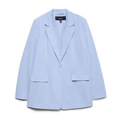 VERO MODA Dames Vmzelda Ls Losse Blazer Boo, Brunnera Blauw, 18, Brunnera Blauw, 44 VERO MODA Dames Vmzelda Ls Losse Blazer Boo, Brunnera Blauw, 18, Brunnera Blauw, 44