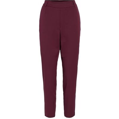 VILA Vivarone Hw Slim Pant Noos, Fig, 40 VILA Vivarone Hw Slim Pant Noos, Fig, 40