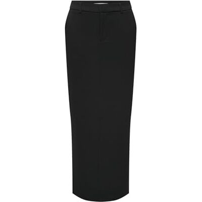 ONLY ONLJOSHA Life MW Maxi Rok TLR, zwart, 36 ONLY ONLJOSHA Life MW Maxi Rok TLR, zwart, 36