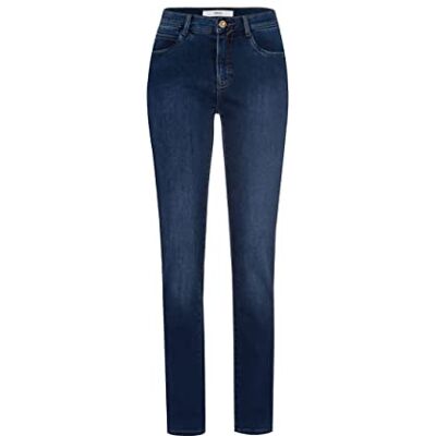 Brax Damesstijl Carola Simply Brilliant Denim Slim Fit Jeans, Used Dark Blue., 25W x 32L Brax Damesstijl Carola Simply Brilliant Denim Slim Fit Jeans, Used Dark Blue., 25W x 32L
