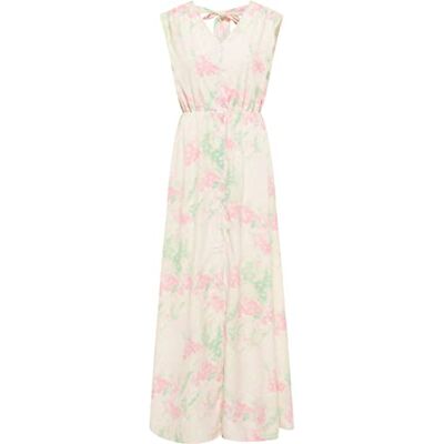 NALLY Dames maxi-jurk met allover-print 19322912-NA02, roze mint, S, Roze mint, S NALLY Dames maxi-jurk met allover-print 19322912-NA02, roze mint, S, Roze mint, S
