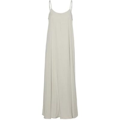 VERO MODA VMHARPER SL Strap Maxi Dress GA, Zilvervoering., XS VERO MODA VMHARPER SL Strap Maxi Dress GA, Zilvervoering., XS