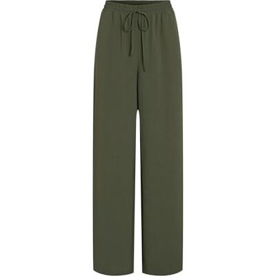 VILA Vijosa Hw Wide Pants Noos, Deep Depths., 36 VILA Vijosa Hw Wide Pants Noos, Deep Depths., 36
