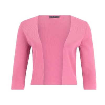 Vera Mont Gebreide damesbolero met lange mouwen, roze (pink), S Vera Mont Gebreide damesbolero met lange mouwen, roze (pink), S