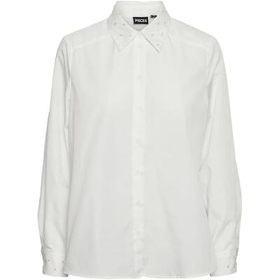 PIECES Pcnaijia Ls Shirt dames blouse met lange mouwen PIECES Pcnaijia Ls Shirt dames blouse met lange mouwen