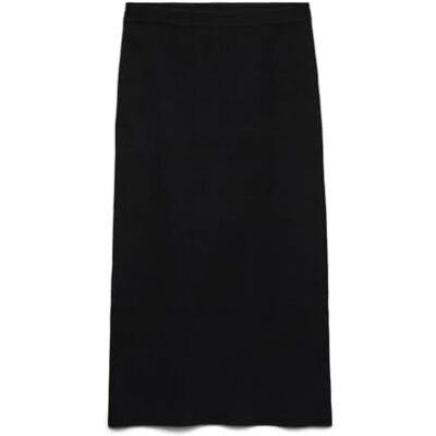 VERO MODA Vmsaba Fullneedl Nw 7/8 Lnght Rok Noos, zwart, S VERO MODA Vmsaba Fullneedl Nw 7/8 Lnght Rok Noos, zwart, S