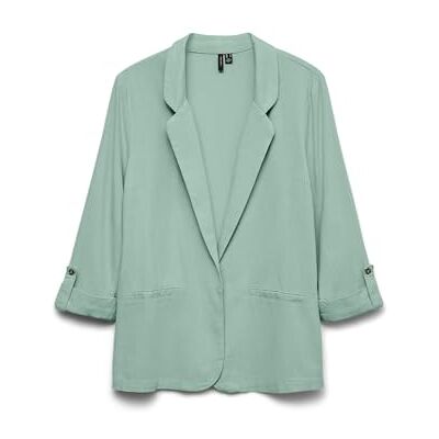 VERO MODA VMJESMILO 3/4 Loose Blazer WVN GA NOOS, Silt Green., XL VERO MODA VMJESMILO 3/4 Loose Blazer WVN GA NOOS, Silt Green., XL