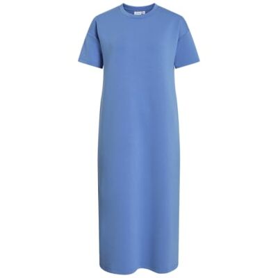 VILA Visiffi O-Neck S/S Midi Dress/Pb, regatta, S VILA Visiffi O-Neck S/S Midi Dress/Pb, regatta, S