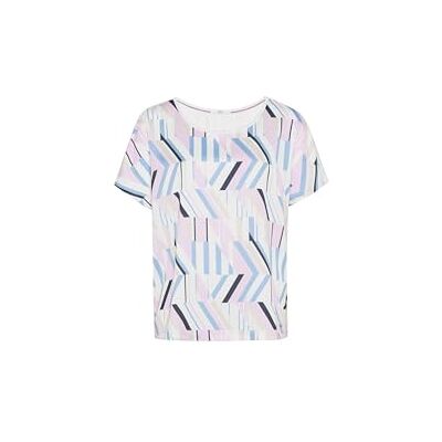 Brax Dames Style Caelen Hybrid Graphic Printed T-shirt met korte mouwen, Creon, 42 Brax Dames Style Caelen Hybrid Graphic Printed T-shirt met korte mouwen, Creon, 42