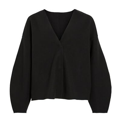 VILA Dames Vijuice Loose L/S Jacket-Noos, zwart, 40 VILA Dames Vijuice Loose L/S Jacket-Noos, zwart, 40