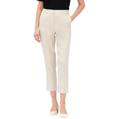 Caroll Sigarettenbroek 7/8, Beige, 32 Caroll Sigarettenbroek 7/8, Beige, 32