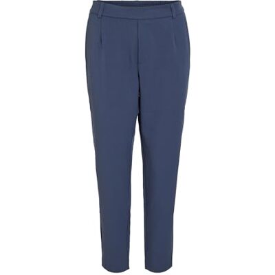 VILA Vivarone Hw Slim Pant-Noos voor dames, vintage indigo, 34 VILA Vivarone Hw Slim Pant-Noos voor dames, vintage indigo, 34