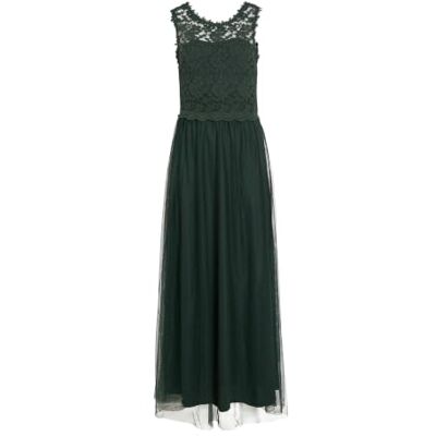 VILA Vilynnea Maxi Dress NOOS, Scarab/Detail: elastisch, 36 VILA Vilynnea Maxi Dress NOOS, Scarab/Detail: elastisch, 36