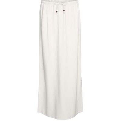 VERO MODA VMMYMILO M/W Slited Long Skirt WVN GA, wit (snow white), L VERO MODA VMMYMILO M/W Slited Long Skirt WVN GA, wit (snow white), L