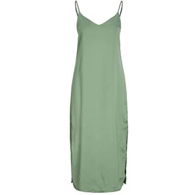 JACK & JONES Jxcleo satijnen jurk voor dames, Loden Frost/Aop: Aop, M JACK & JONES Jxcleo satijnen jurk voor dames, Loden Frost/Aop: Aop, M