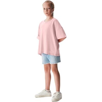 LTB Jeans Meisjes T-Shirt Kokaha Pull-On T-shirt met -print korte mouwen boothals 100% katoen in roze maat 128 cm, pinkesque 14021, 128 cm LTB Jeans Meisjes T-Shirt Kokaha Pull-On T-shirt met -print korte mouwen boothals 100% katoen in roze maat 128 cm, pinkesque 14021, 128 cm