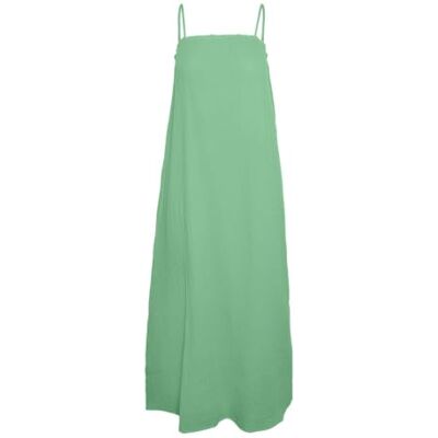 VERO MODA Dames Vmnatali Singlet Dress WVN Ga SPE lange jurk, katydid, XS VERO MODA Dames Vmnatali Singlet Dress WVN Ga SPE lange jurk, katydid, XS
