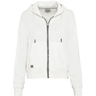 camel active Womenswear Gebreid damesjack, off-white, XL camel active Womenswear Gebreid damesjack, off-white, XL