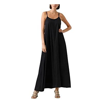 VERO MODA Vmharper maxi-jurk voor dames met sl-strap, zwart, S VERO MODA Vmharper maxi-jurk voor dames met sl-strap, zwart, S