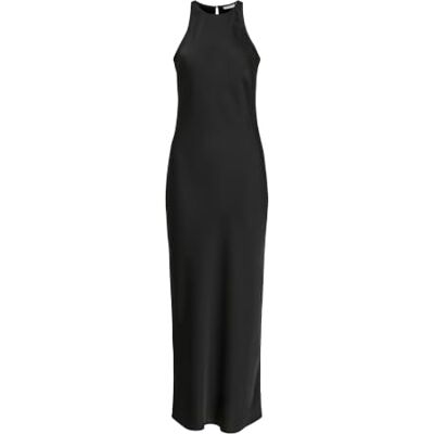 VILA VIRAVENNA maxi-jurk voor dames, mouwloos, zwart, 42 VILA VIRAVENNA maxi-jurk voor dames, mouwloos, zwart, 42