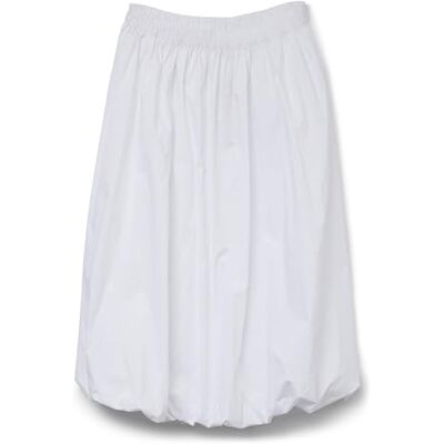 VERO MODA VMFRIBA Damesrok, hoge taille, lange rok, wit (snow white), S VERO MODA VMFRIBA Damesrok, hoge taille, lange rok, wit (snow white), S