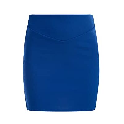 caneva Dames minirok van jersey, koningsblauw, M caneva Dames minirok van jersey, koningsblauw, M