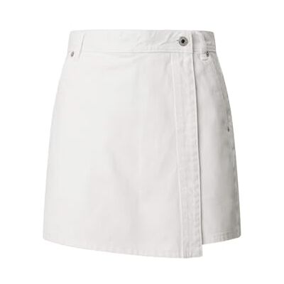 Pepe Jeans Dames REGULAR SKORT HW Shorts, wit (denim TC0), 27, Wit (Denim Tc0), 27W Pepe Jeans Dames REGULAR SKORT HW Shorts, wit (denim TC0), 27, Wit (Denim Tc0), 27W
