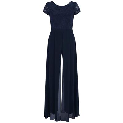 Vera Mont Jumpsuit voor dames, blauw, 42 Vera Mont Jumpsuit voor dames, blauw, 42