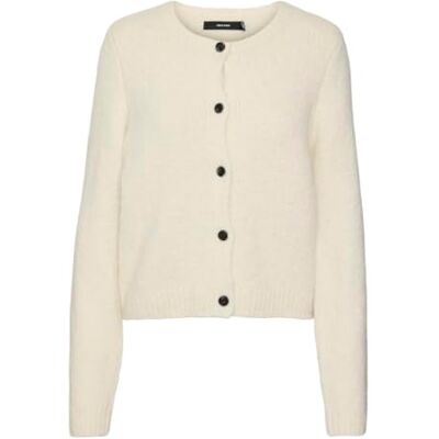 VERO MODA Dames Vmnovah LS O-hals knop Cardi Ga Noos Cardigan Trui, berk, XXL, Berk, XXL VERO MODA Dames Vmnovah LS O-hals knop Cardi Ga Noos Cardigan Trui, berk, XXL, Berk, XXL