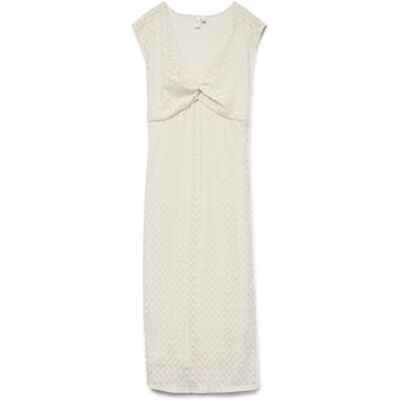 VERO MODA Dames Vmdevelyn C/S 7/8 Dress JRS Btq Ga, berk, S VERO MODA Dames Vmdevelyn C/S 7/8 Dress JRS Btq Ga, berk, S