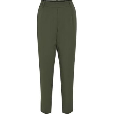 VILA Vivarone Hw Slim Pant-Noos broek voor dames, Combu Green, 36 VILA Vivarone Hw Slim Pant-Noos broek voor dames, Combu Green, 36