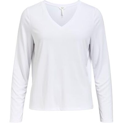 Object Objannie Re L/S V-neck Top Noos dames Shirt met lange Object Objannie Re L/S V-neck Top Noos dames Shirt met lange