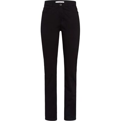 Brax Dames Style Mary Cotton Stretch broek, zwart (perma black), 32W / 30L Brax Dames Style Mary Cotton Stretch broek, zwart (perma black), 32W / 30L