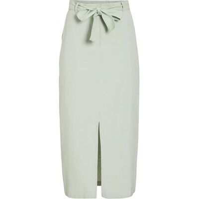 VILA Viprisilla Midi Pencil Rok voor dames, Silt Green., 36 VILA Viprisilla Midi Pencil Rok voor dames, Silt Green., 36