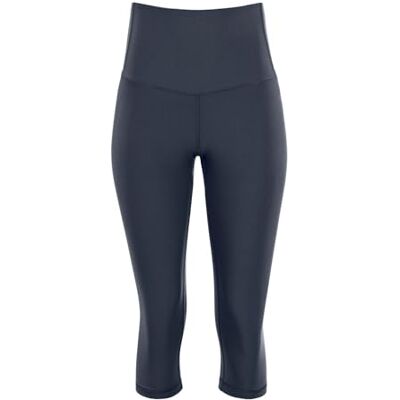 WINSHAPE Dameslegging voor dames, functioneel comfort, 3/4-tights Hwl217c "hoge taille" met V-vormige applicatie en core-tailleband WINSHAPE Dameslegging voor dames, functioneel comfort, 3/4-tights Hwl217c "hoge taille" met V-vormige applicatie en core-tailleband