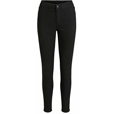VILA Dames Vijeggy Ana Rw Jegging Blk-Noos Jeans, zwart denim, S / 32L VILA Dames Vijeggy Ana Rw Jegging Blk-Noos Jeans, zwart denim, S / 32L