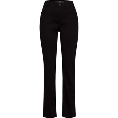 Brax Dames Style Mary Five-Pocket Thermo Denim Jeans, Clean Black Black, 34W / 32L Brax Dames Style Mary Five-Pocket Thermo Denim Jeans, Clean Black Black, 34W / 32L