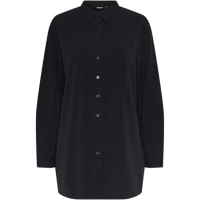 PIECES Pcmei Ls Loose Long Shirt Noos Bc dames blouse met lange mouwen PIECES Pcmei Ls Loose Long Shirt Noos Bc dames blouse met lange mouwen