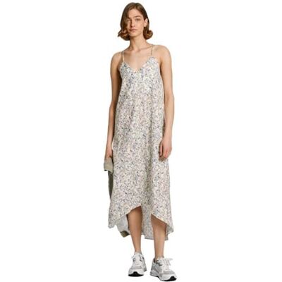 Pepe Jeans Molly damestop met ronde hals en lange mouwen, Beige (Ecru Wit), XS Pepe Jeans Molly damestop met ronde hals en lange mouwen, Beige (Ecru Wit), XS