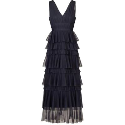 APART Fashion Apart avondjurk van jersey met mesh, nachtblauw, 46 APART Fashion Apart avondjurk van jersey met mesh, nachtblauw, 46