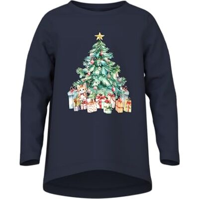 Name it Nmfvosmas Ls Losse Top, navy blazer, 110 Name it Nmfvosmas Ls Losse Top, navy blazer, 110