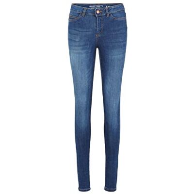 Name it Noisy may Lucy Regular Waist Skinny Jeans, donkerblauw (dark blue denim), 26W x 30L Name it Noisy may Lucy Regular Waist Skinny Jeans, donkerblauw (dark blue denim), 26W x 30L